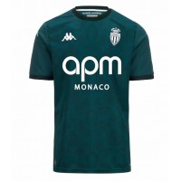 Camiseta AS Monaco Aleksandr Golovin #10 Visitante Equipación 2024-25 manga corta